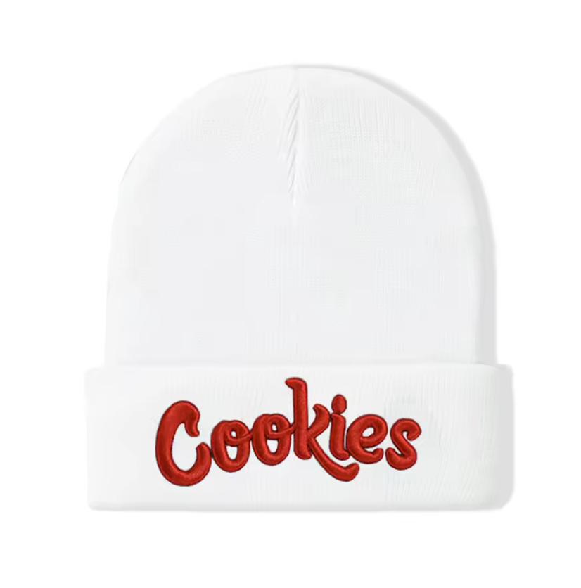 Cookies Fleece Beanie Breathable Soft And Warm Knit Trendy Fashion Hat