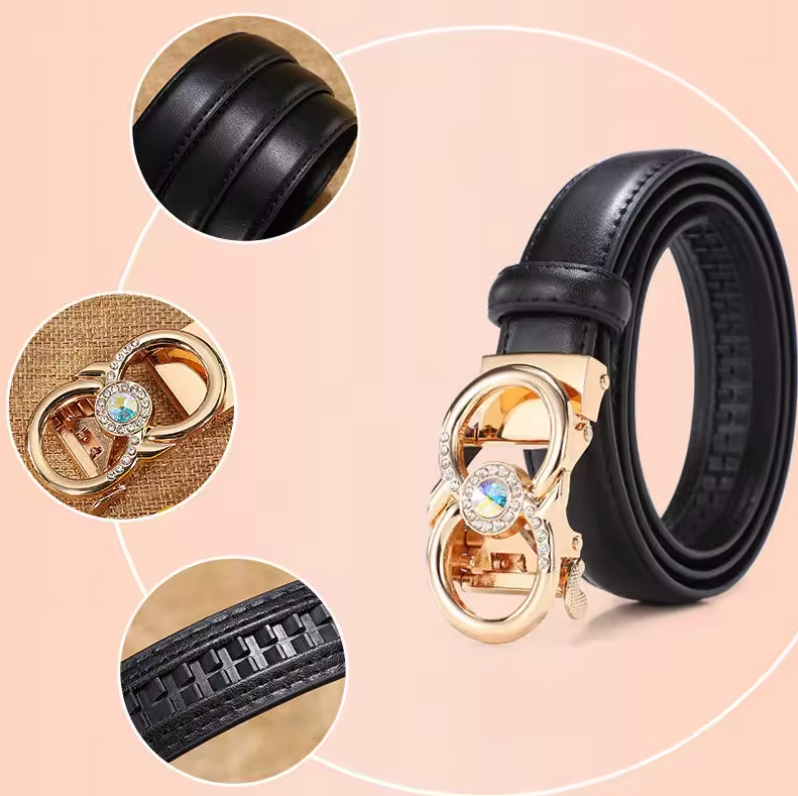 Womens Or Men Genuine Cow Hide Leather Multi Color Fashion Belt