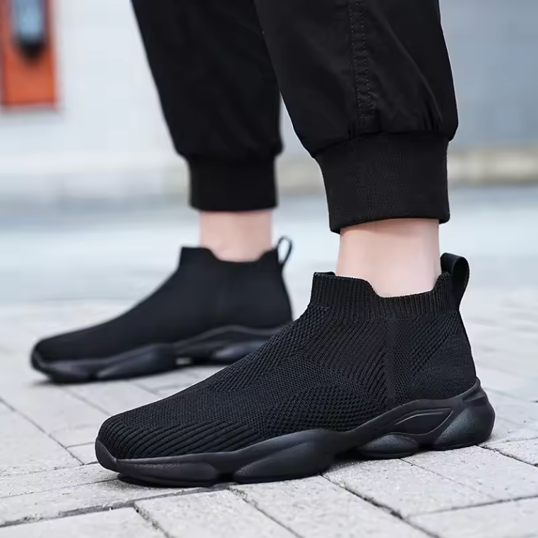 Laceless Slip On High Fashion Designer Modern Theme Shoes Tennis Classy Sneaks