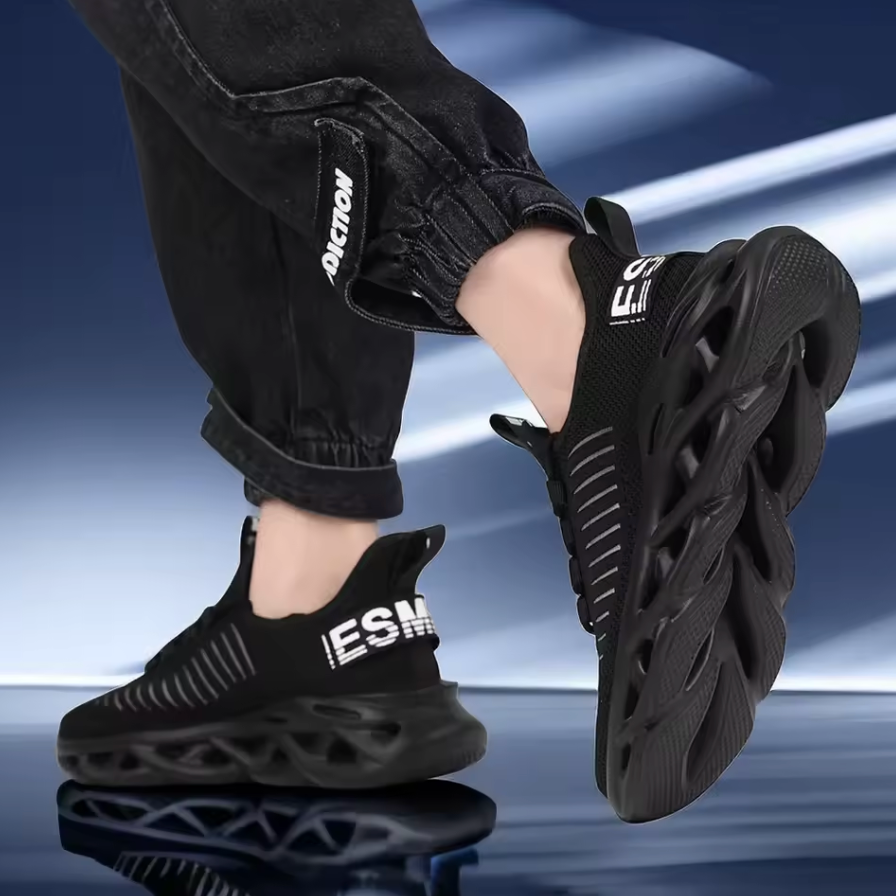 Mens Outdoor High Rise Extra Bounce and Comfort Tennis Shoes