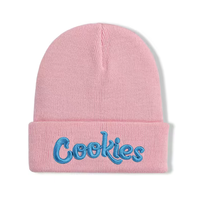 Cookies Fleece Beanie Breathable Soft And Warm Knit Trendy Fashion Hat