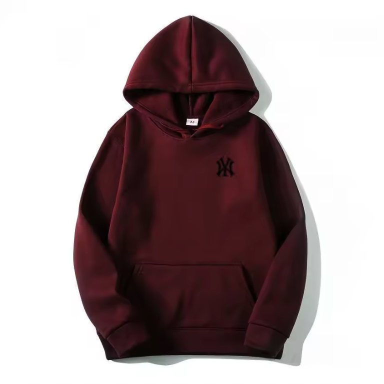 High Quality Hoodie Unisex Solid Color With Logo Casual Hoodies