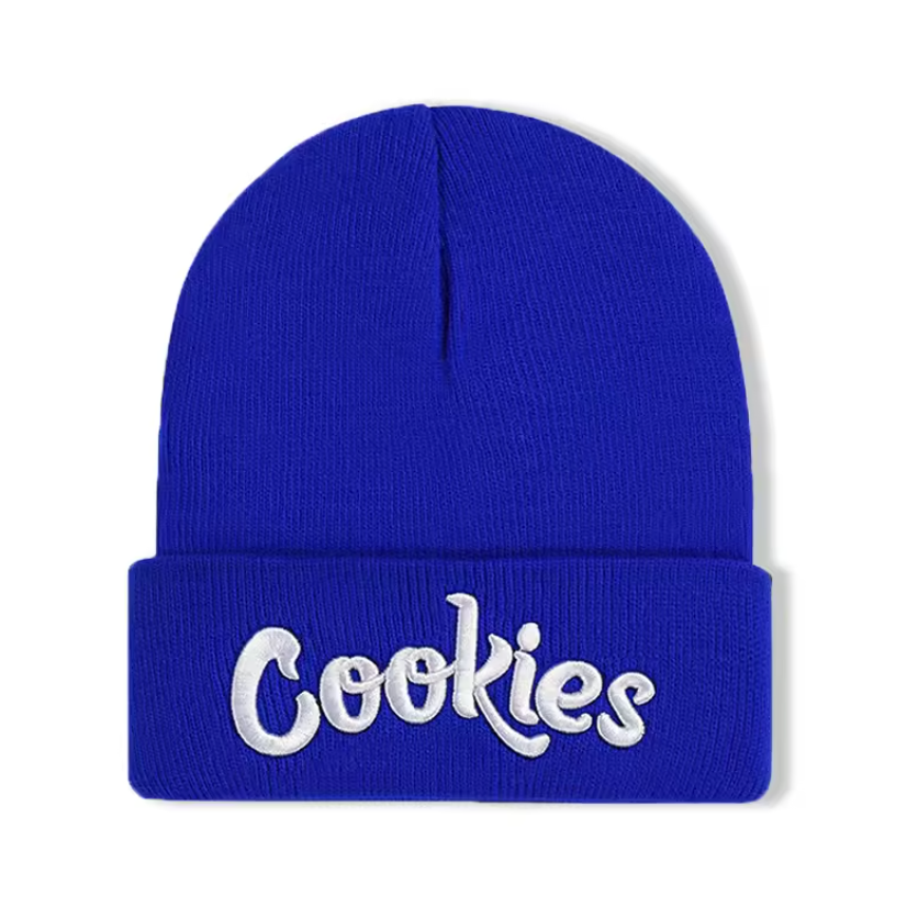 Cookies Fleece Beanie Breathable Soft And Warm Knit Trendy Fashion Hat