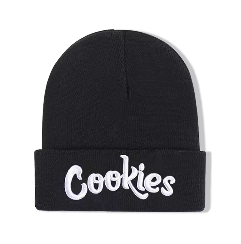 Cookies Fleece Beanie Breathable Soft And Warm Knit Trendy Fashion Hat