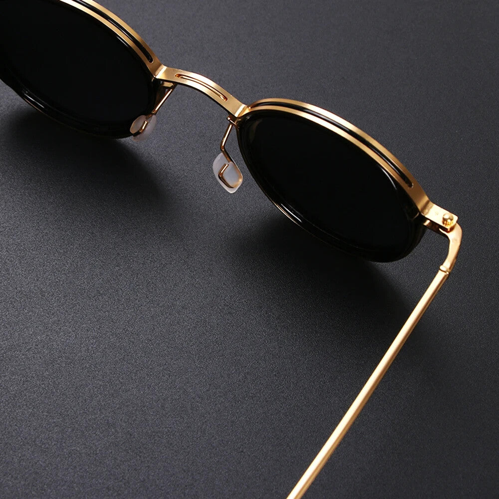 Luxury Fashion Polarized Premium Sunglasses Unisex Style Round Lens Sun Shades