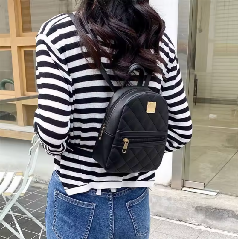 Womens Style Mini Bag Backpack Travle Size Fashion Pack