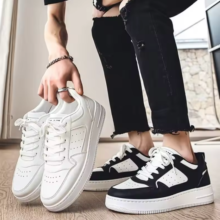 Casual Sneakers Retro Style Shoes Affordable High Fashion Unisex Shoes