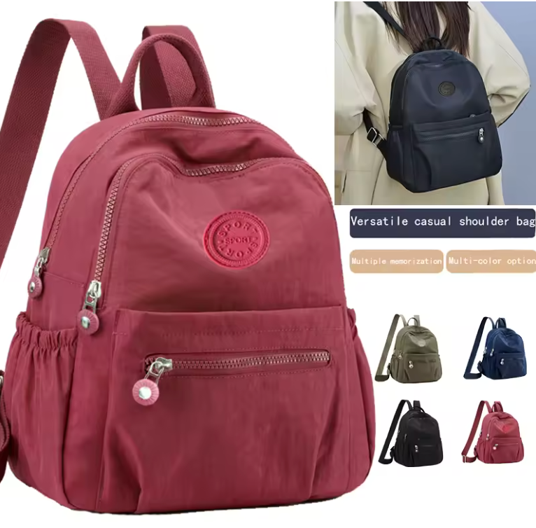 Women Style Backpack Adjustable Straps Cute Simple Fashion School Travel Day Bag