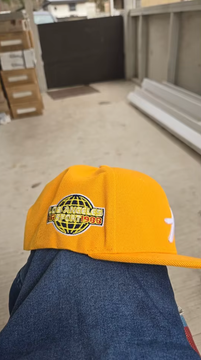 Mens Adjustable Snap Strap Baseball Cap 1988 Los Angeles Sports Represent