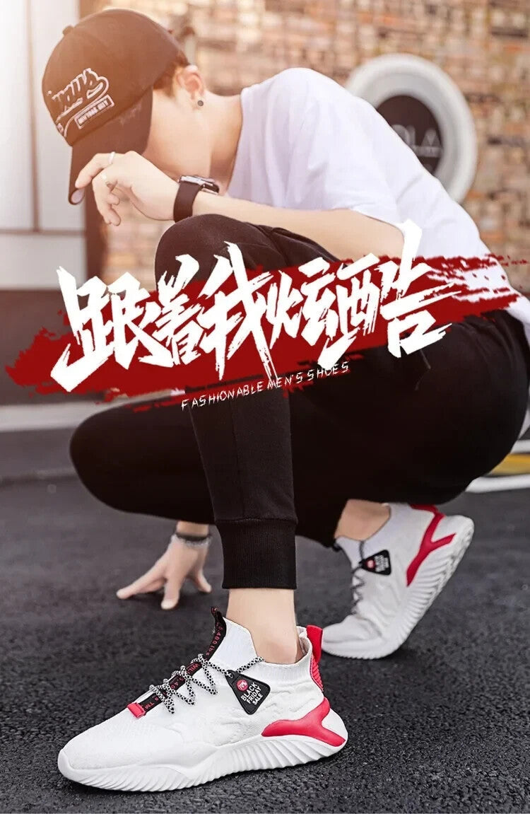 Mens High Fashion And Performance Athletic Tennis Shoes Tag Emblem Comfort Fit
