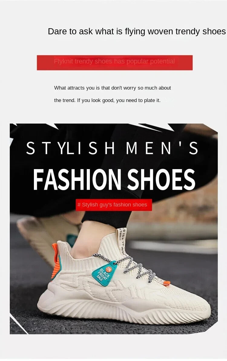 Mens High Fashion And Performance Athletic Tennis Shoes Tag Emblem Comfort Fit