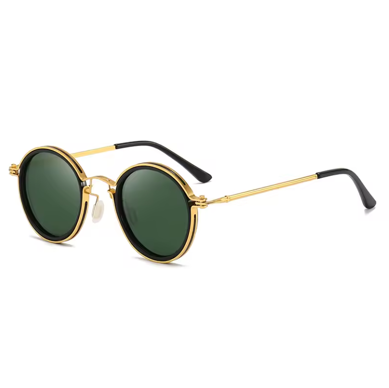 Luxury Fashion Polarized Premium Sunglasses Unisex Style Round Lens Sun Shades