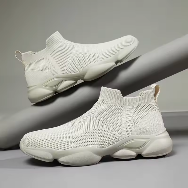 Laceless Slip On High Fashion Designer Modern Theme Shoes Tennis Classy Sneaks