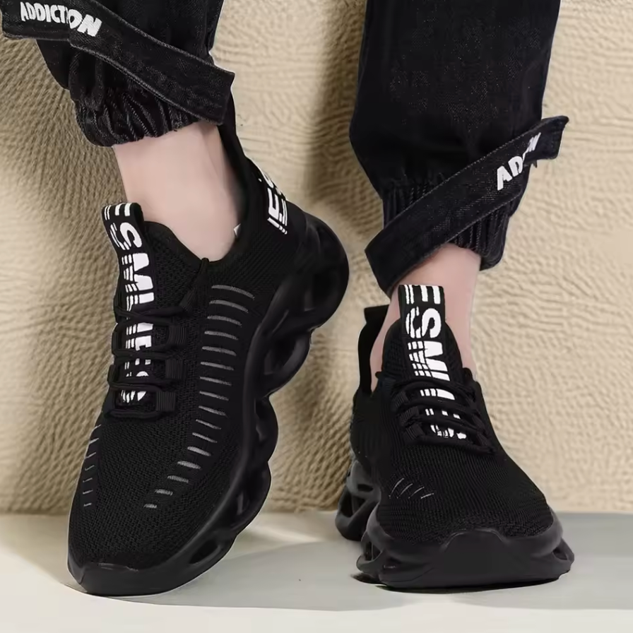 Mens Outdoor High Rise Extra Bounce and Comfort Tennis Shoes