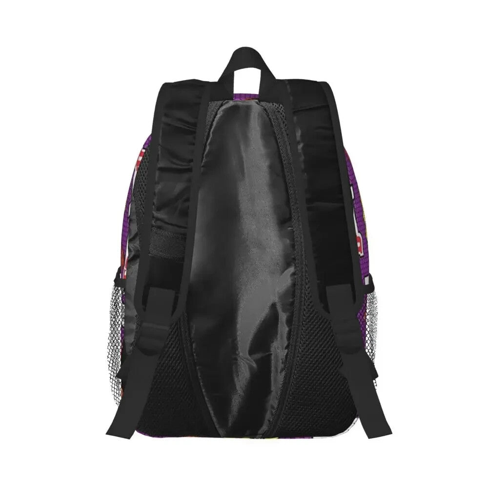 Backwoods Purple Backpack Day Travel Dual Strap Out Door Hustler Pack