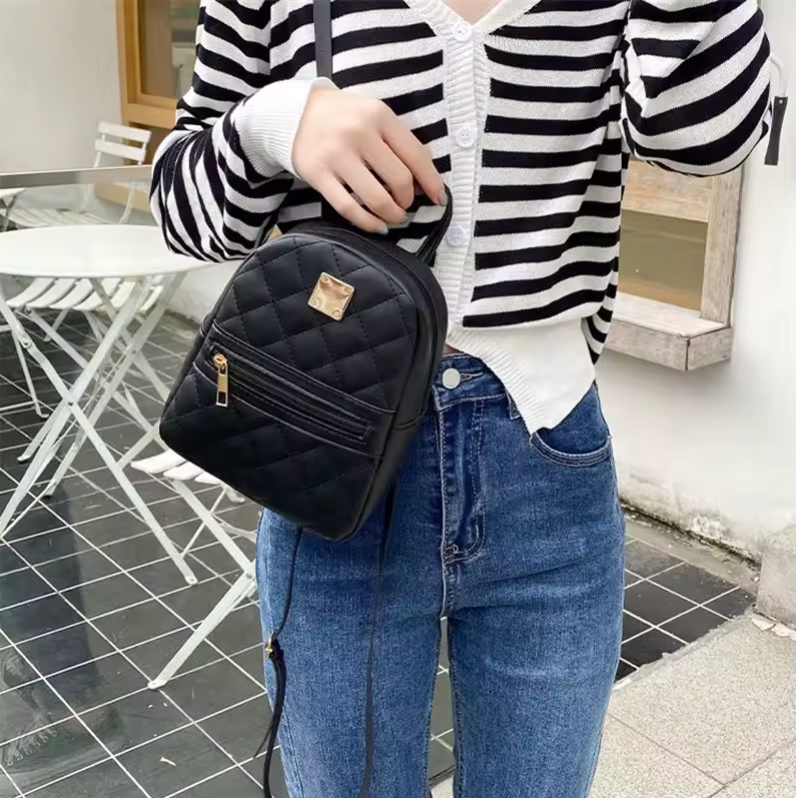 Womens Style Mini Bag Backpack Travle Size Fashion Pack
