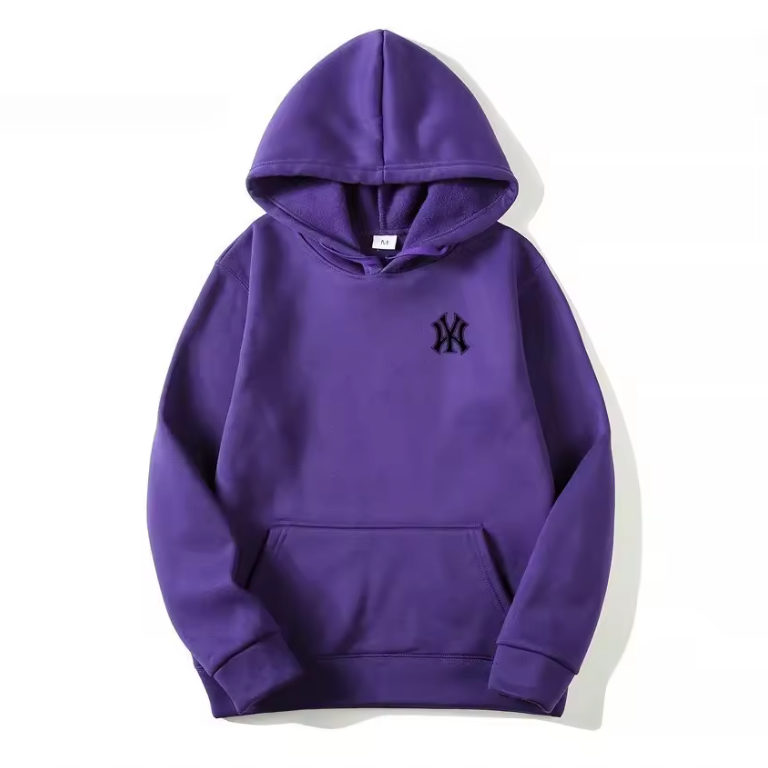 High Quality Hoodie Unisex Solid Color With Logo Casual Hoodies