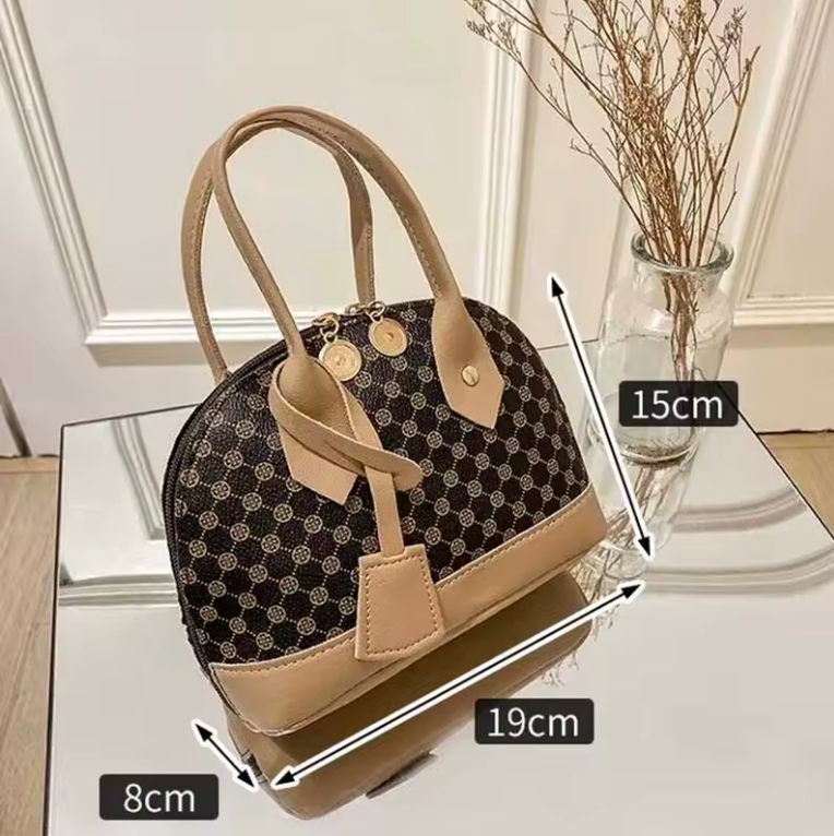 Womens Fashion Hand Bag Luxury Travel High End Premium Style Carry Zipper Bag