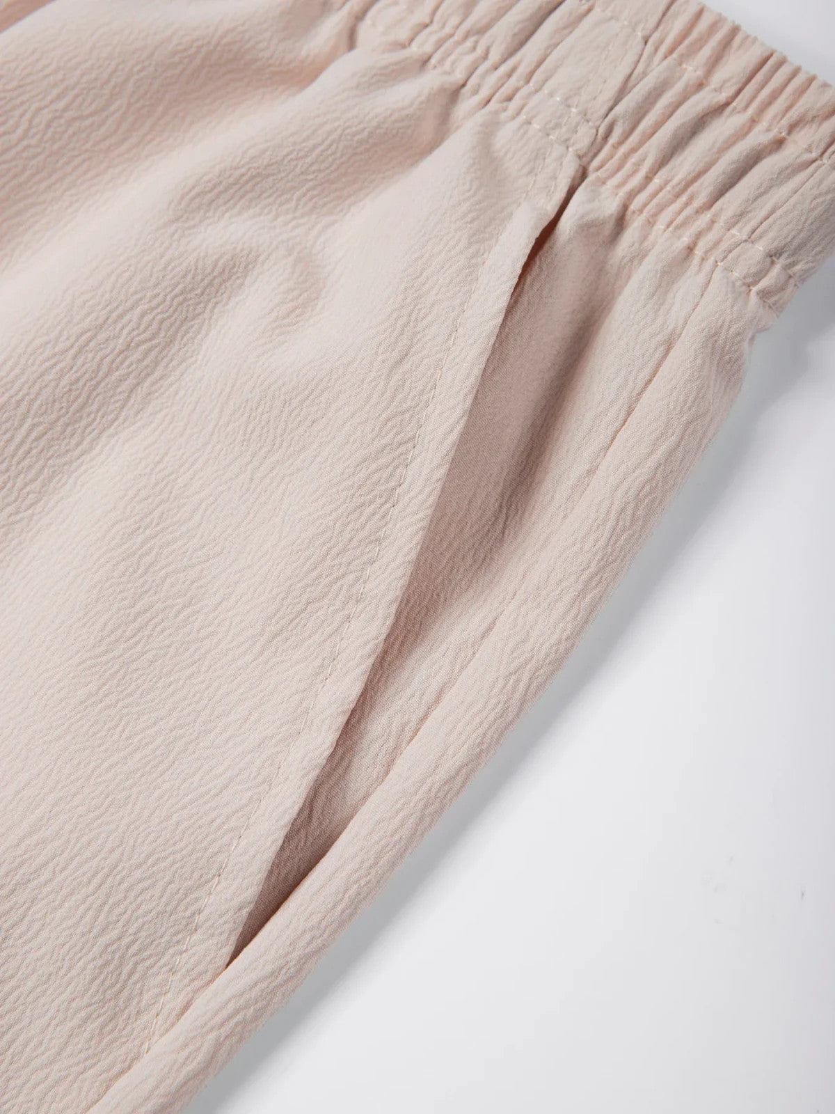 Casual Light Fitting Shorts Draw String Simple Color Classic Shorts