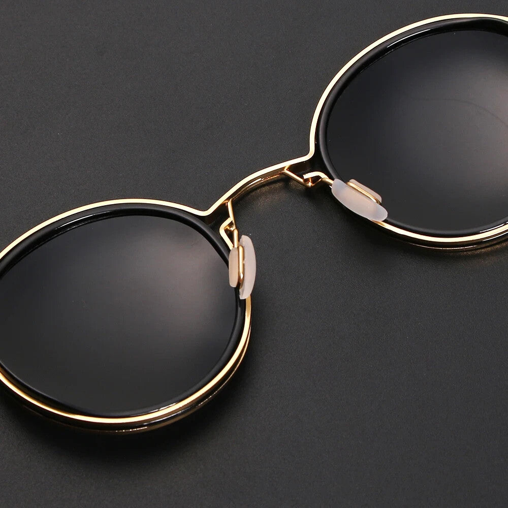 Luxury Fashion Polarized Premium Sunglasses Unisex Style Round Lens Sun Shades