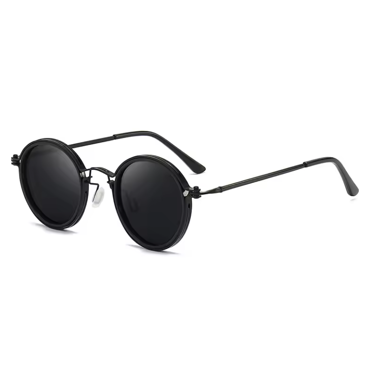 Luxury Fashion Polarized Premium Sunglasses Unisex Style Round Lens Sun Shades