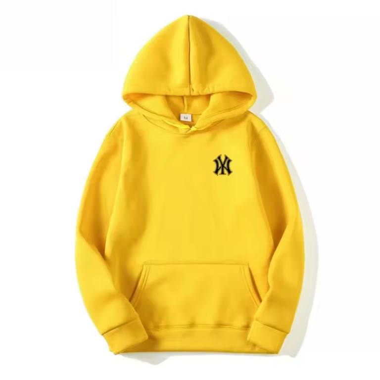 High Quality Hoodie Unisex Solid Color With Logo Casual Hoodies