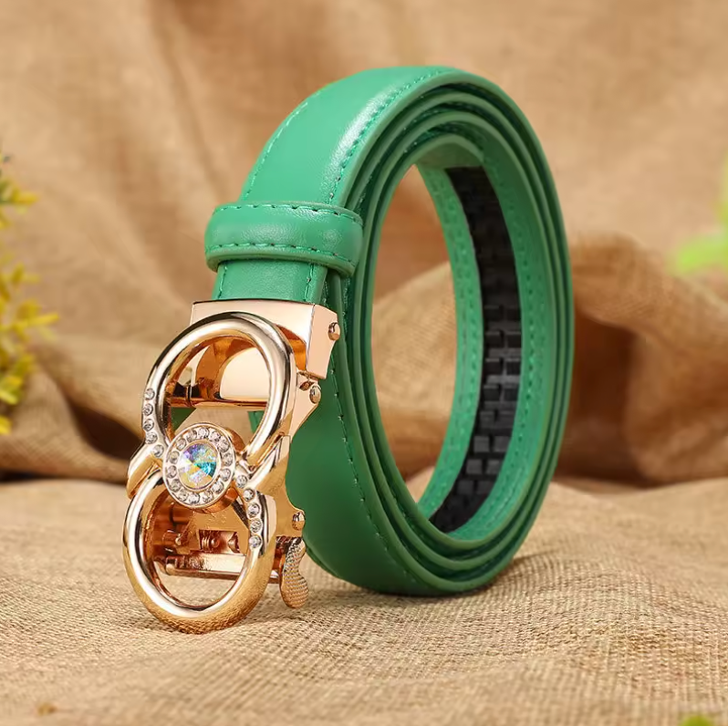 Womens Or Men Genuine Cow Hide Leather Multi Color Fashion Belt