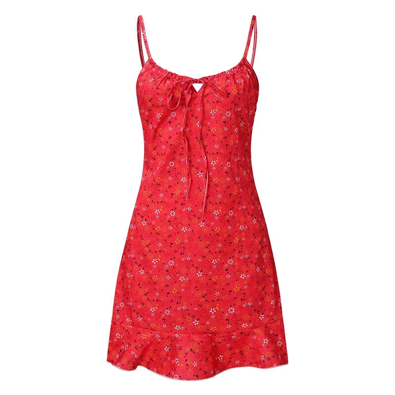 Womens Camisole Sun Dress Casual Beautiful Fabric Dress