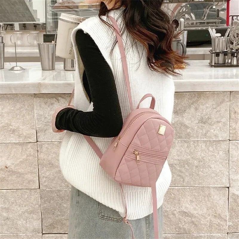 Womens Style Mini Bag Backpack Travle Size Fashion Pack