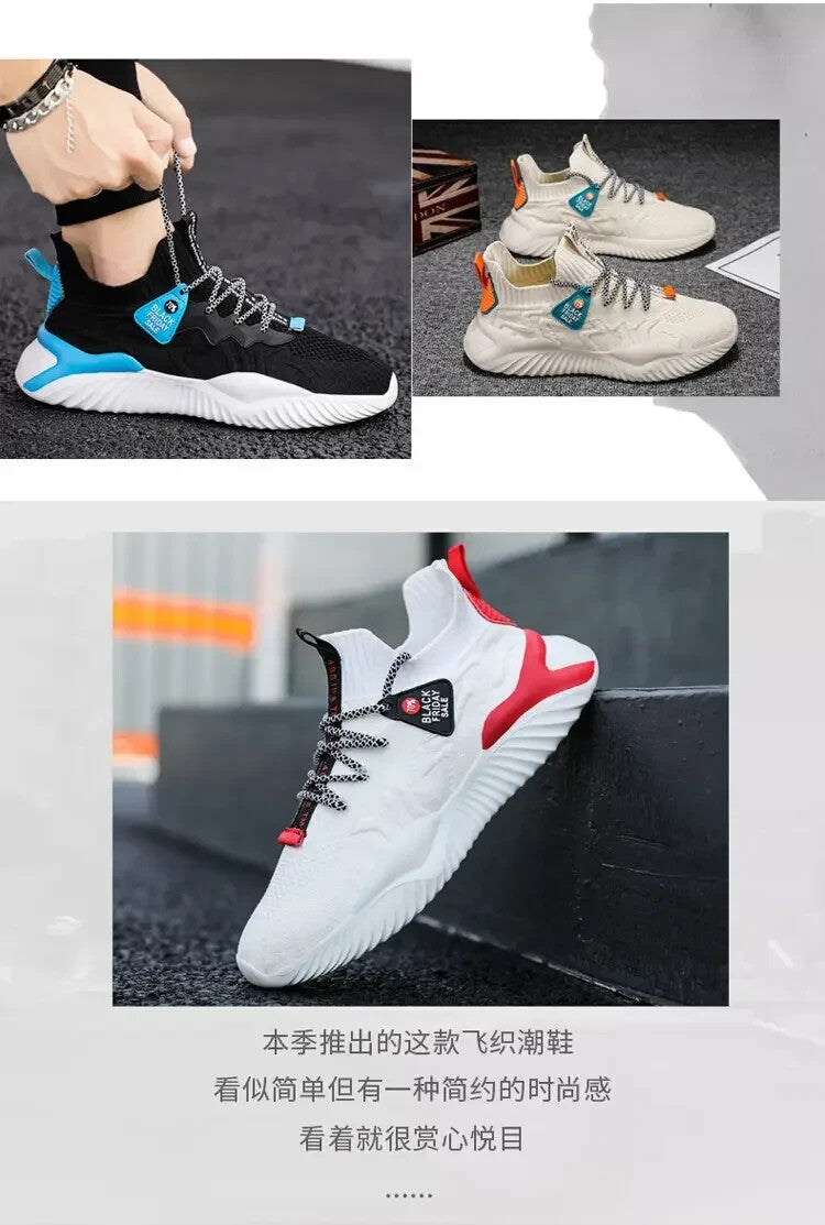 Mens High Fashion And Performance Athletic Tennis Shoes Tag Emblem Comfort Fit