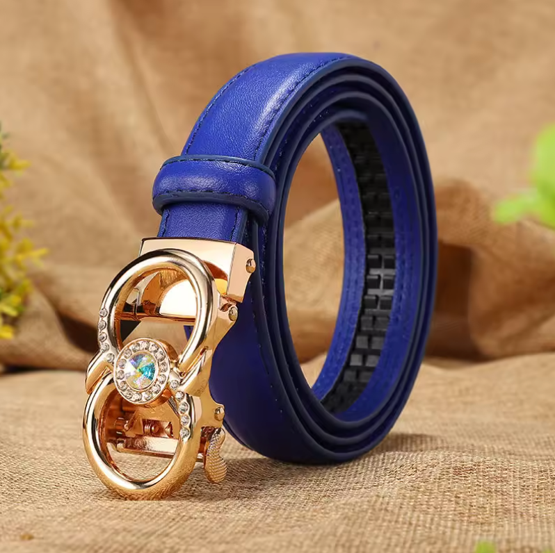 Womens Or Men Genuine Cow Hide Leather Multi Color Fashion Belt