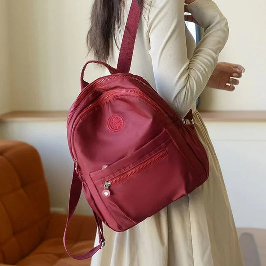 Women Style Backpack Adjustable Straps Cute Simple Fashion School Travel Day Bag