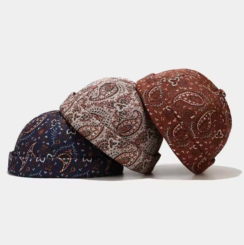 Mesmerizing Design Brimless Adjustalbe Size baseball Cap