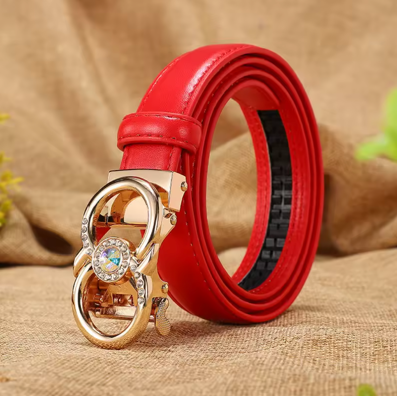 Womens Or Men Genuine Cow Hide Leather Multi Color Fashion Belt