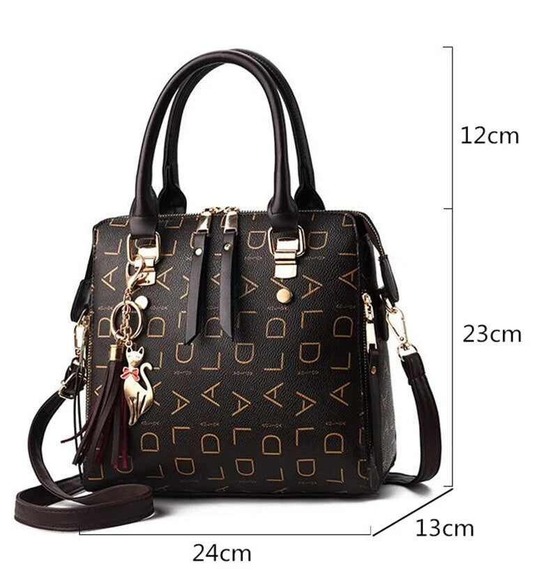Womens Style Luxury Fashion Travle Bag Hand And Shoulder Strap Purse