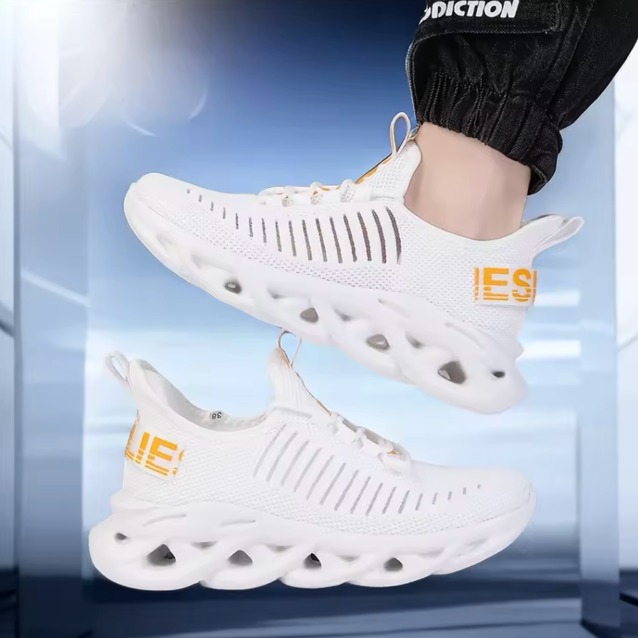 Mens Outdoor High Rise Extra Bounce and Comfort Tennis Shoes