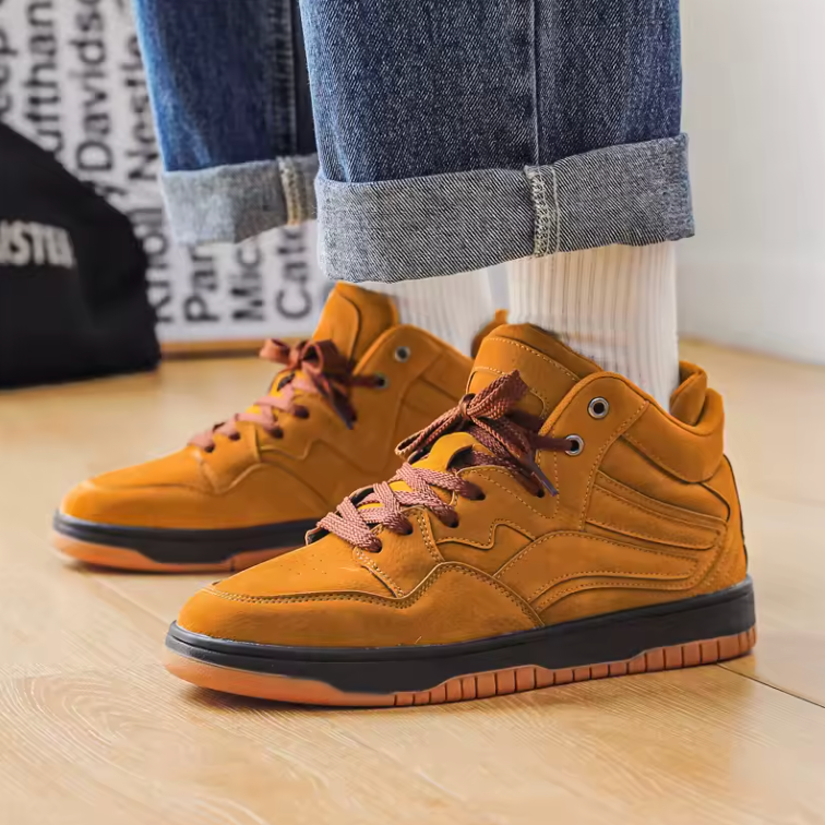 Mens Classic Retro Style Street Wear Basketball Shoe Casual Sneakers