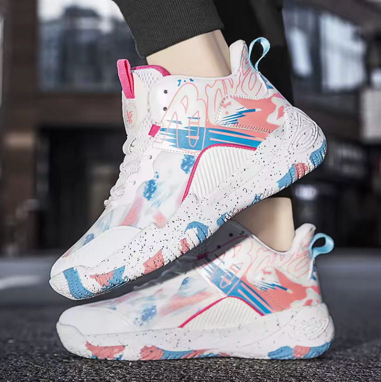 Unisex Basketball Shoes Casual Multicolor Out-Indoor High Performance Sneakers