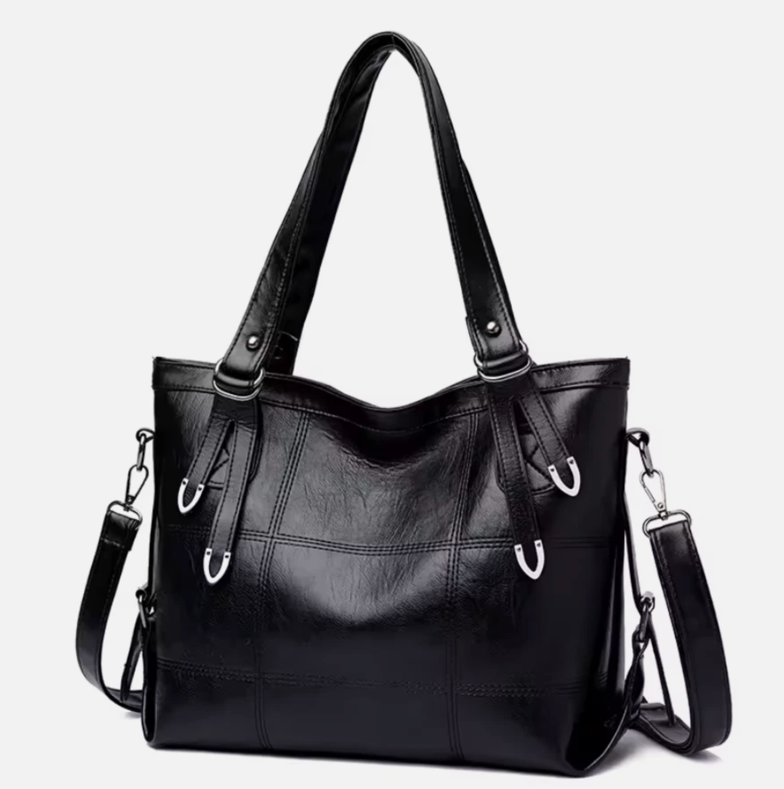 Womens Luxury Hand Bag Travel Purse Red Or Black