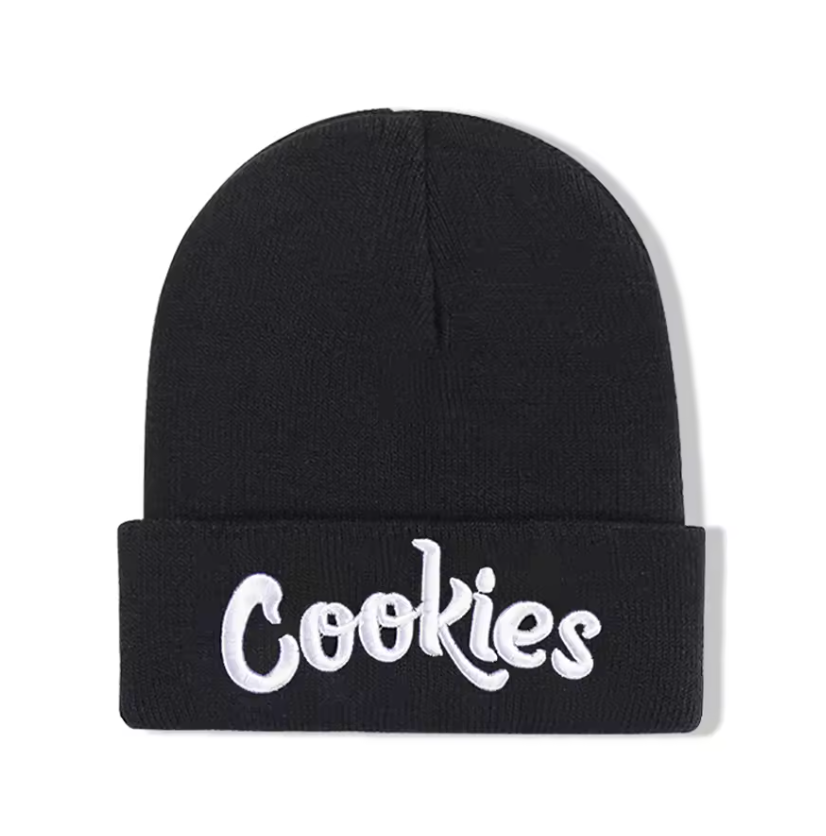 Cookies Fleece Beanie Breathable Soft And Warm Knit Trendy Fashion Hat