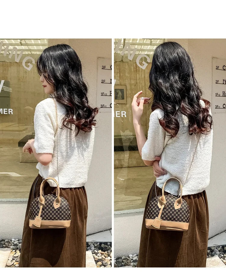 Womens Fashion Hand Bag Luxury Travel High End Premium Style Carry Zipper Bag
