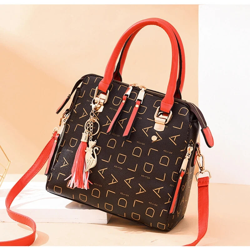 Womens Style Luxury Fashion Travle Bag Hand And Shoulder Strap Purse