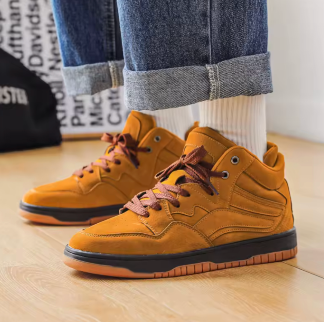 Mens Classic Retro Style Street Wear Basketball Shoe Casual Sneakers