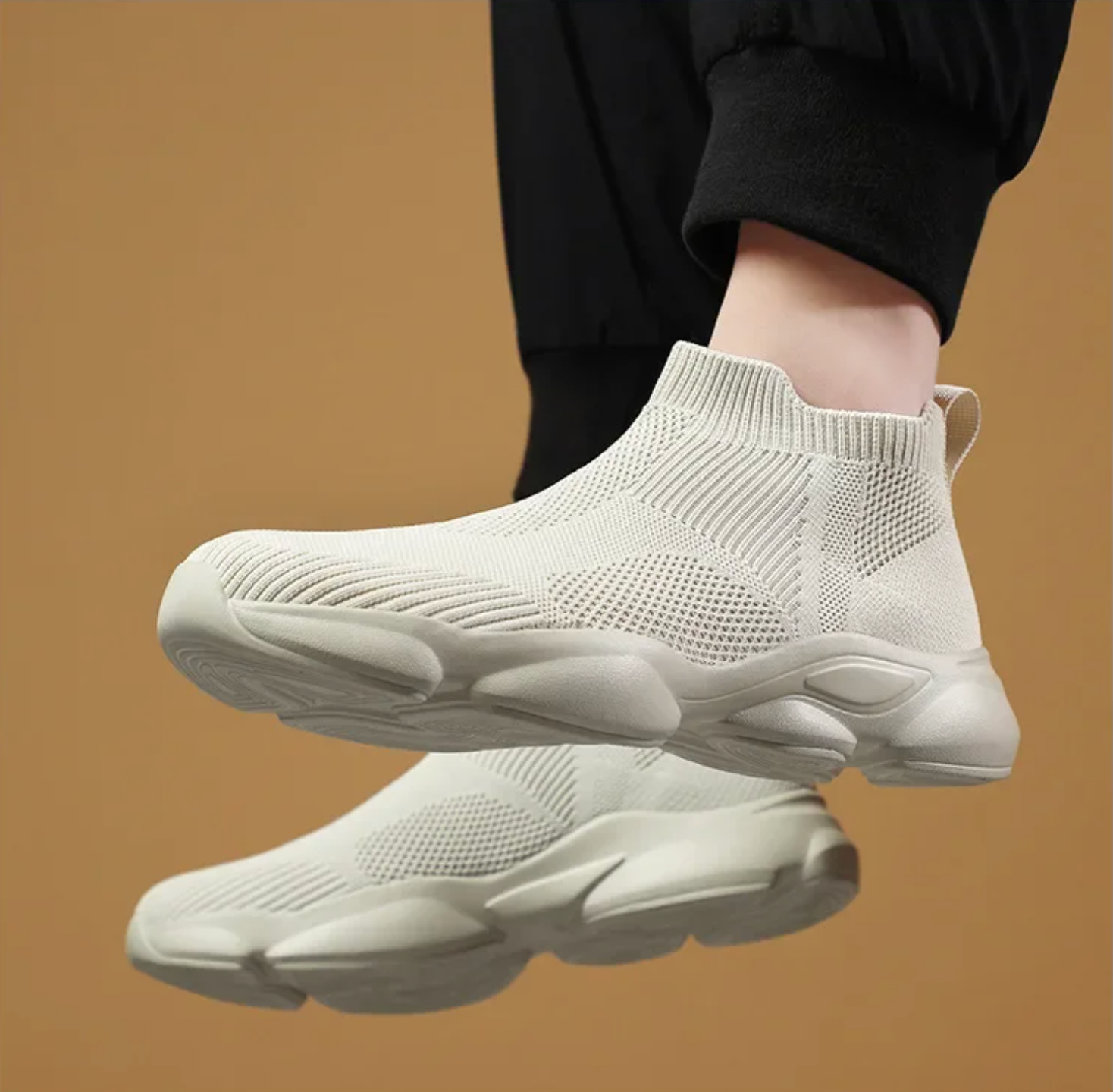 Laceless Slip On High Fashion Designer Modern Theme Shoes Tennis Classy Sneaks