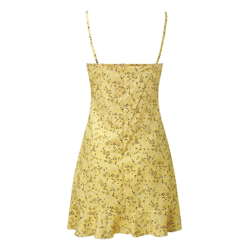 Womens Camisole Sun Dress Casual Beautiful Fabric Dress