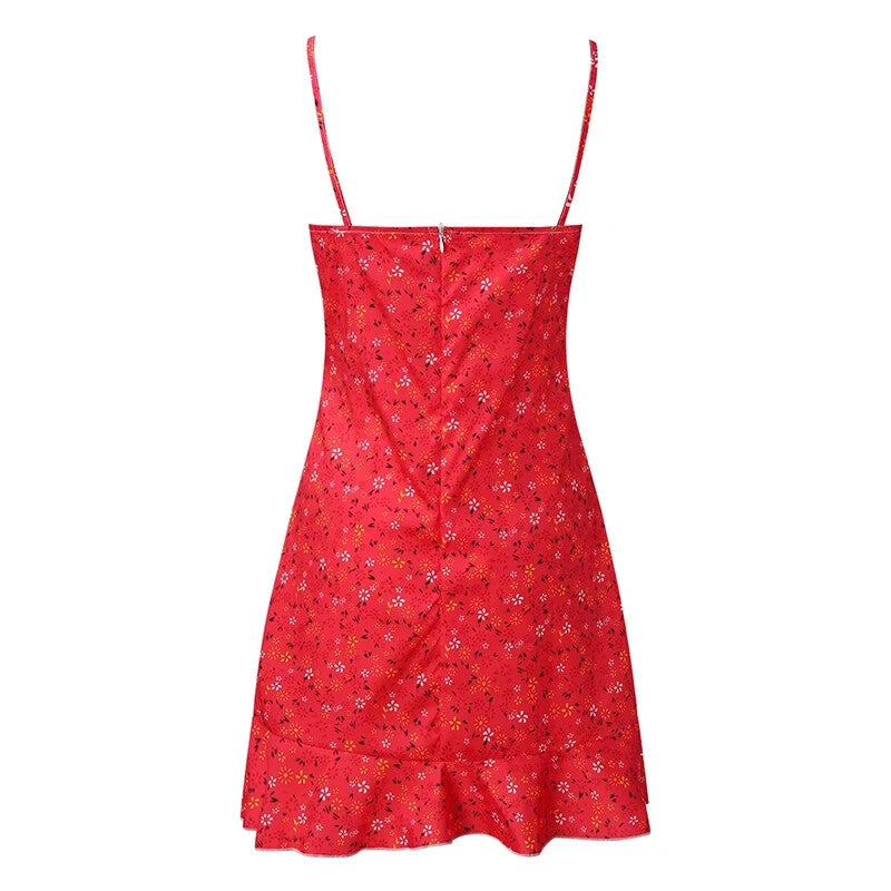 Womens Camisole Sun Dress Casual Beautiful Fabric Dress