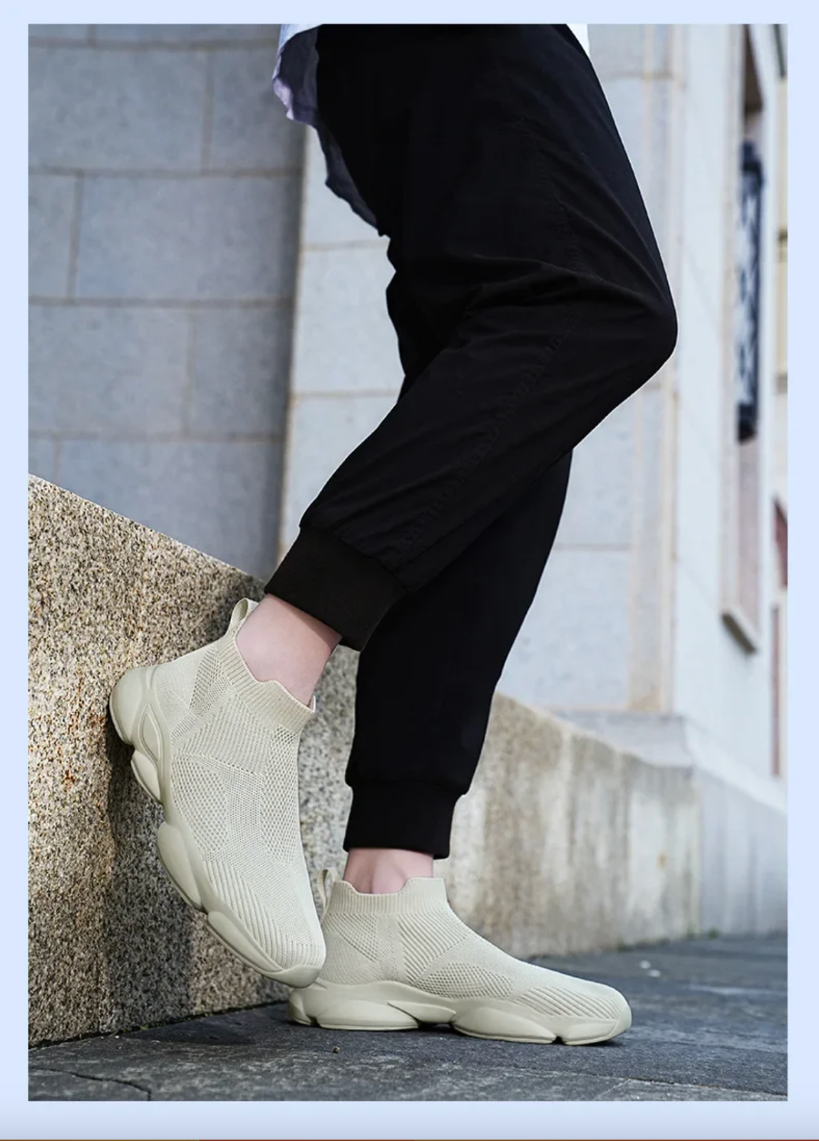 Laceless Slip On High Fashion Designer Modern Theme Shoes Tennis Classy Sneaks