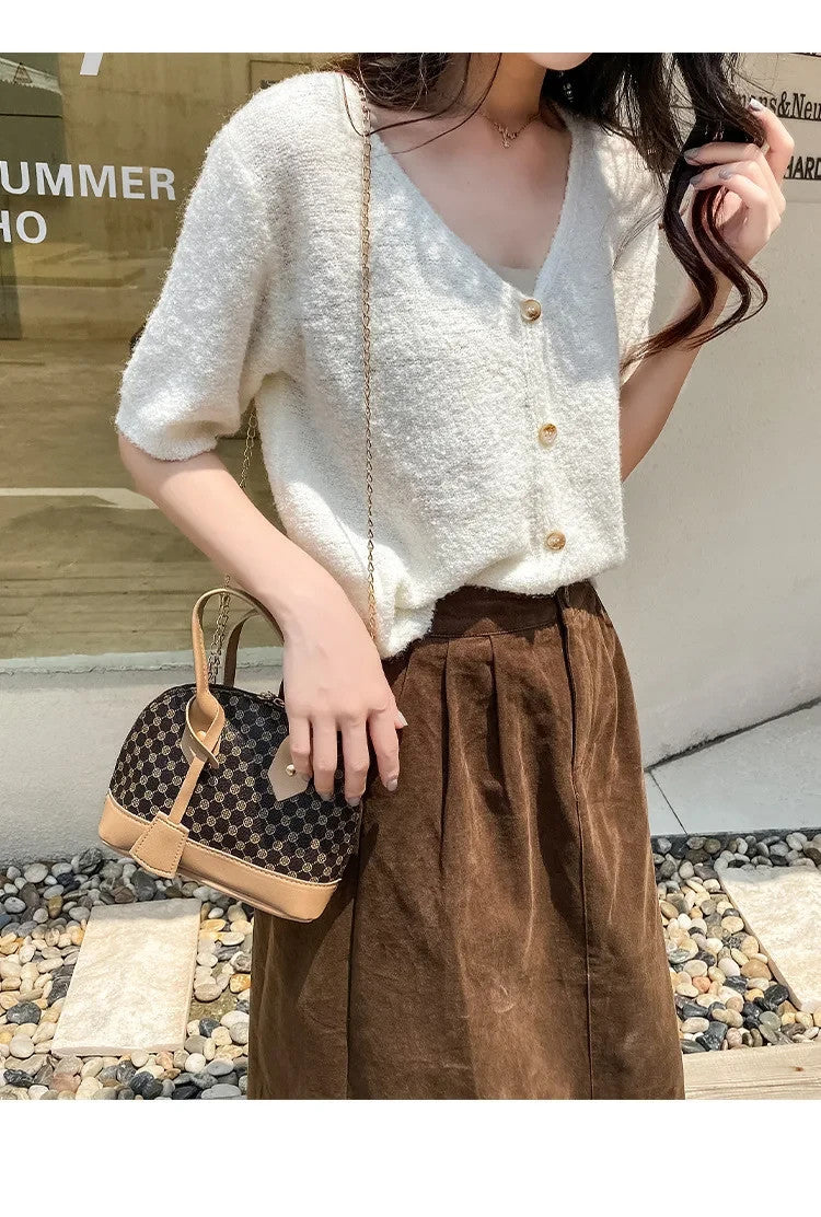 Womens Fashion Hand Bag Luxury Travel High End Premium Style Carry Zipper Bag