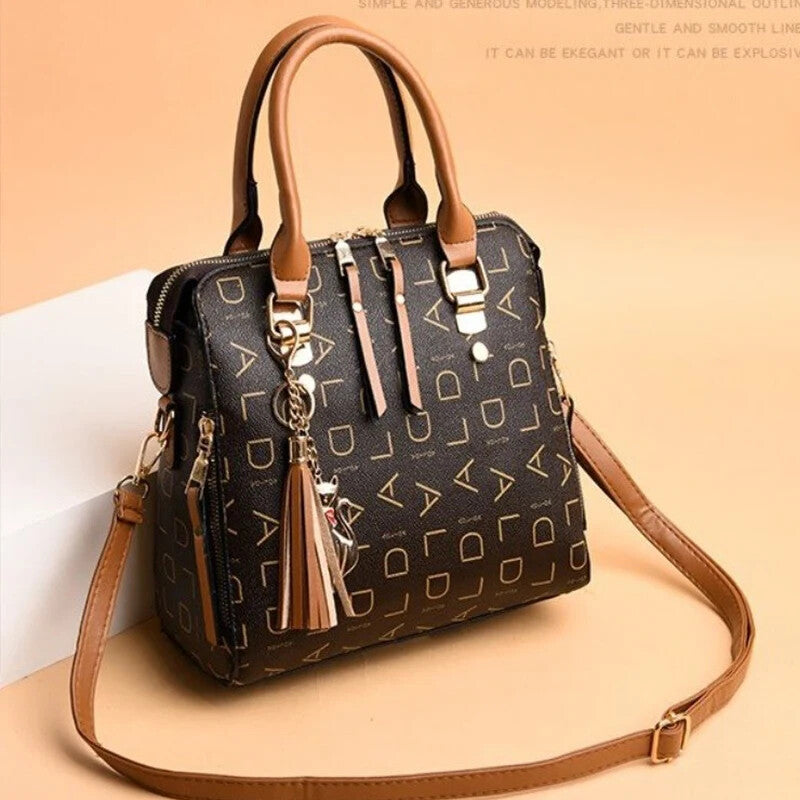 Womens Style Luxury Fashion Travle Bag Hand And Shoulder Strap Purse