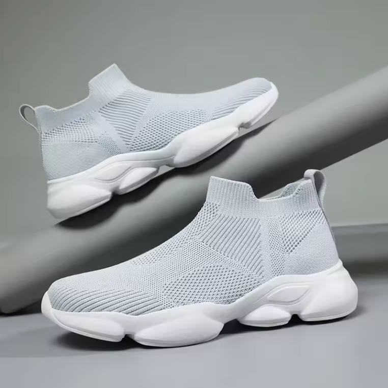 Laceless Slip On High Fashion Designer Modern Theme Shoes Tennis Classy Sneaks